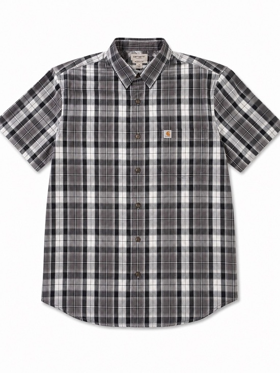 Carhartt Other - Carhartt Rugged Flex Plaid Work Shirt Relaxed Fit Men's XL